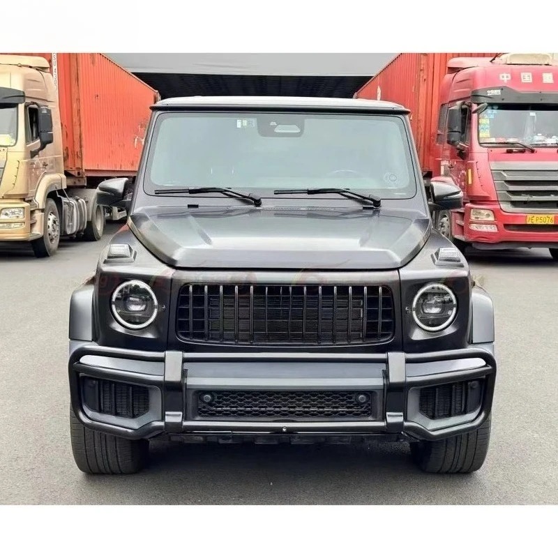 Stainless Steel Front Bumper Grille for G-Class W465 2025 G63 G500 G550 Car Body Kit Part